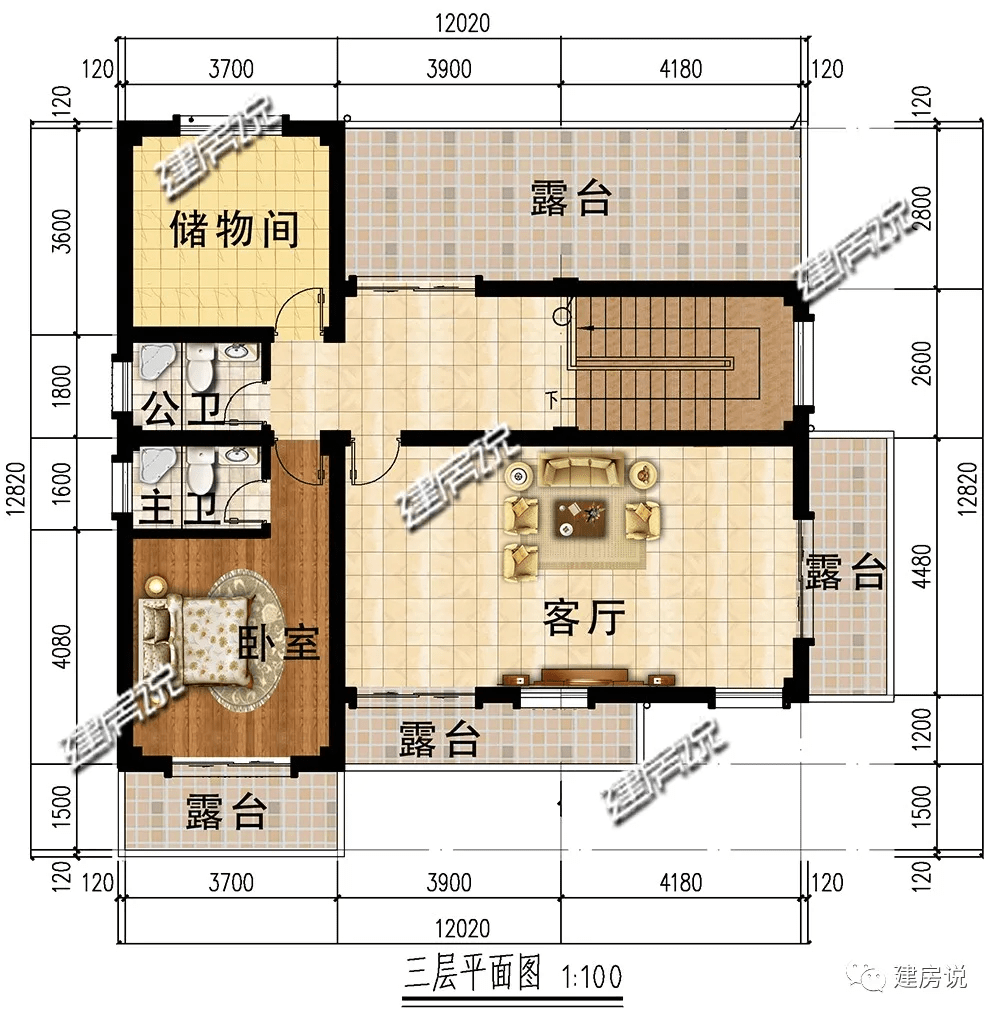 5宽12米长最新设计图